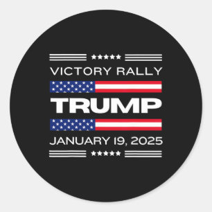 Adesivo NOVO! Trump Victory Rally Mega Histórica O Último