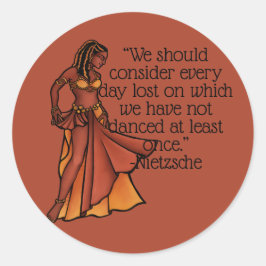 Adesivo Nubian Belly Dancer Goddese