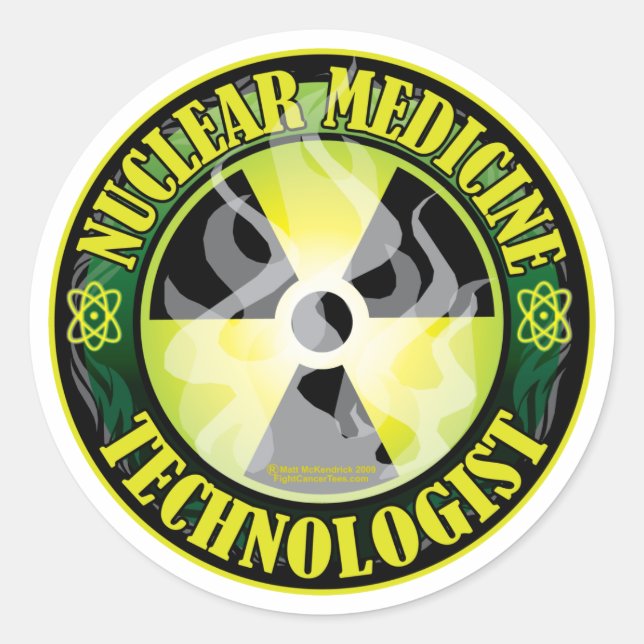 Adesivo Nuclear Medicine Tech 2 (Frente)