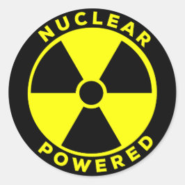 Adesivo Nuclear Powered
