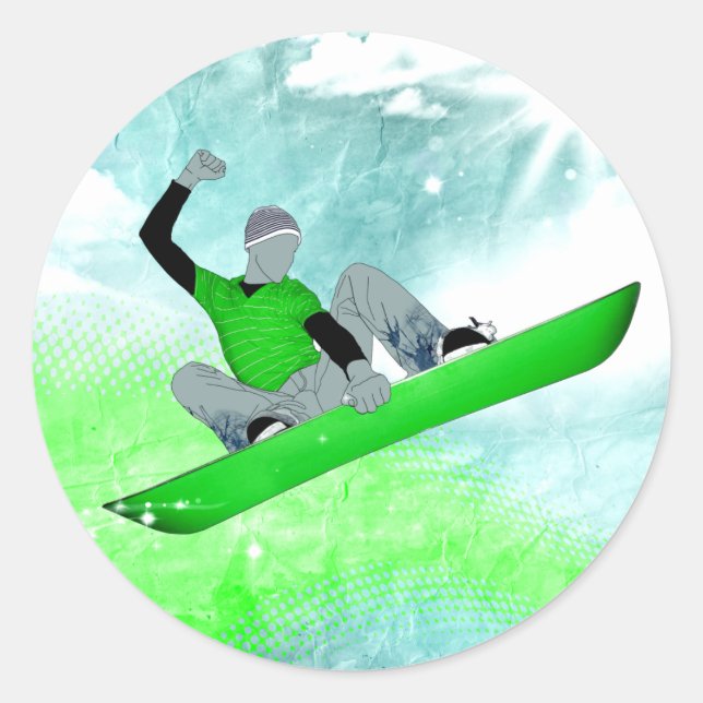 Adesivo Núcleo de neve (Frente)