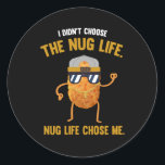 Adesivo Nug Life Funny Chicken Nuggets<br><div class="desc">Nug Life Funny Chicken Nuggets. Rapidamente Comida Humor Chicken Nugget Lover</div>