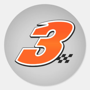 Adesivo Número 3 - Vinheta