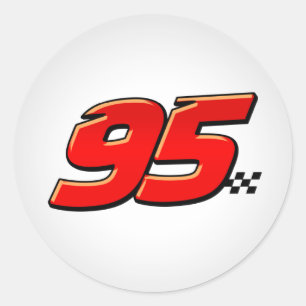 Adesivo Número 95 - Vinheta