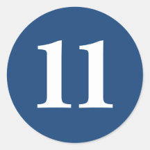 Número Onze provisões de planejamento 11 marinho b