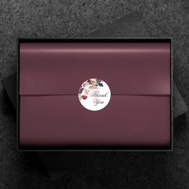 Adesivo Números Blooming | Fruta Moody Rustic Obrigado A F (Criador carregado)