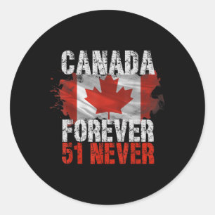 Adesivo Nunca 51ruas Estado Canadá Para Sempre 51 Nunca Ca