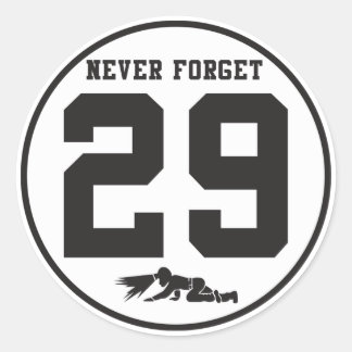 Adesivo Nunca Esquecer - 29 Sticker