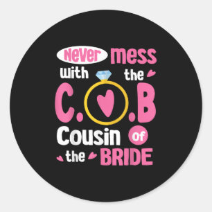 Adesivo Nunca Mal Com O Primo Da Noiva Groom Marr