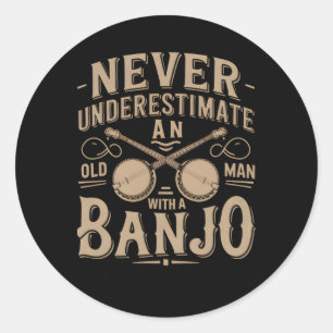 Adesivo Nunca Subestime Um Velho Com Um Jogador Njo