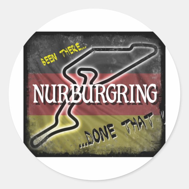 Adesivo Nurburgring - Já Lá Estava. (Frente)