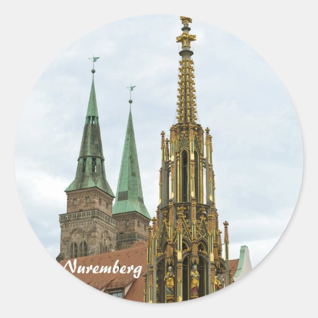 Adesivo Nuremberg Stickers (Frente)
