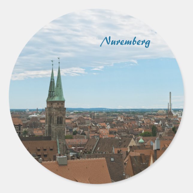 Adesivo Nuremberg Stickers (Frente)