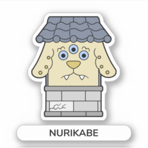 Adesivo Nurikabe Wall Monster Yokai