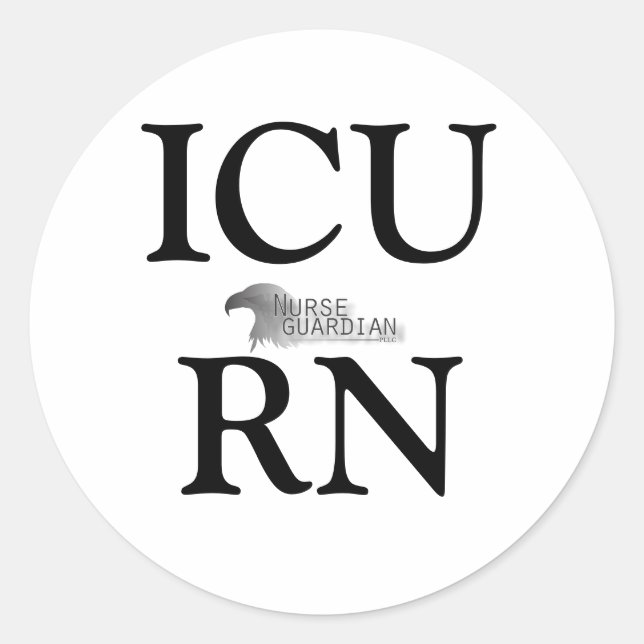 Adesivo Nurseguardianlogo, ICURN (Frente)