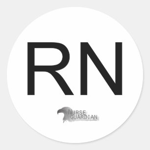 Adesivo Nurseguardianlogo, RN