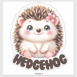 Adesivo Nursery Hedgehog