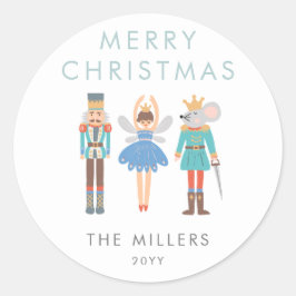 Adesivo Nutcracker Balé mínimo moderno