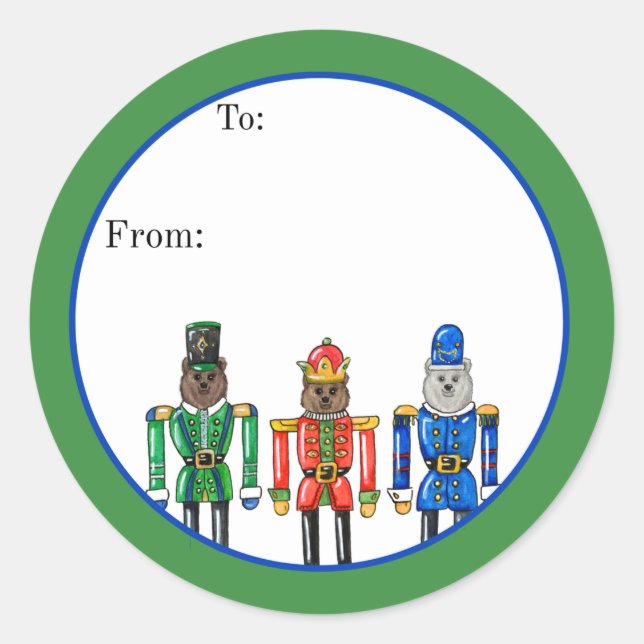 Adesivo Nutcracker Bears Sticker (Frente)