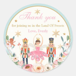 Adesivo Nutcracker Birthday Land Of Sweet Party Favor