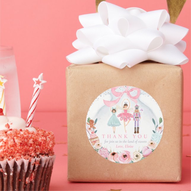Adesivo Nutcracker Birthday Land Of Sweet Party Favor (Festa)
