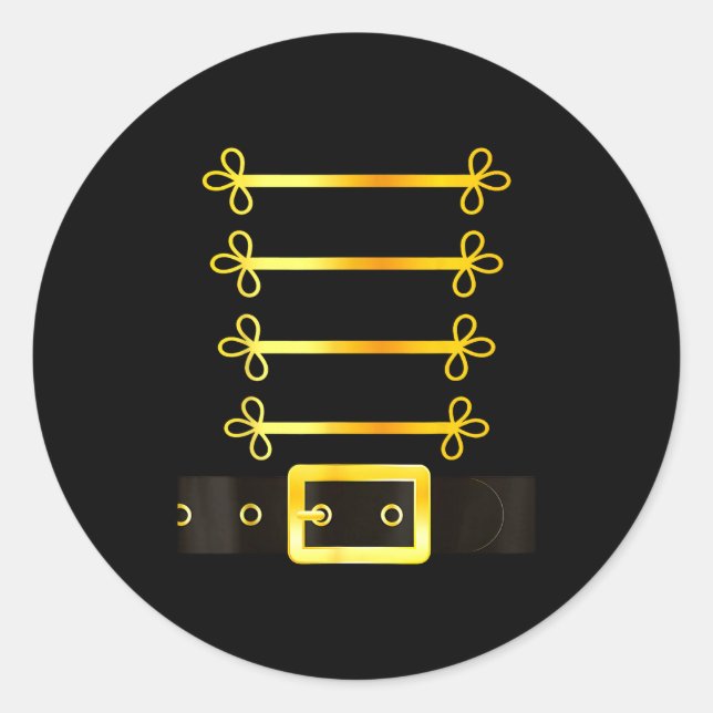 Adesivo Nutcracker Character Soldier Costume Uniform Funny (Frente)