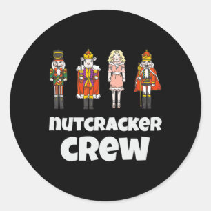 Adesivo Nutcracker Crew Family Matando Xmas Boys Sant
