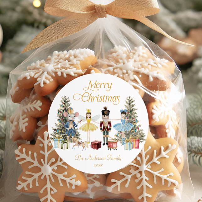 Adesivo Nutcracker Feliz Natal  (Criador carregado)