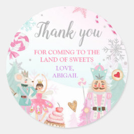 Adesivo Nutcracker Land of Sweets Girl Aniversário Favorec