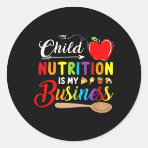 Adesivo Nutrição Infantil é Minha Profissão Maçã Fofa De V