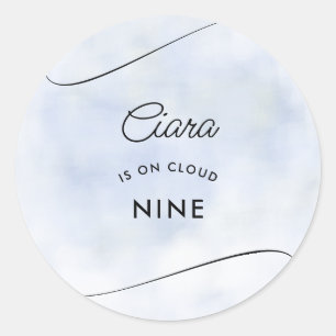 Adesivo Nuvem 9 Céu Pastel Nuvens Chuveiro de Noiva Modern