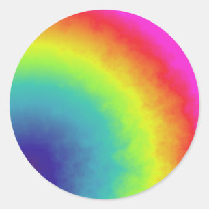 Adesivo nuvem arco-íris