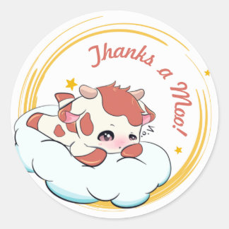 Adesivo Nuvem Branca Dourada Laranja Cloud Elegante Obriga