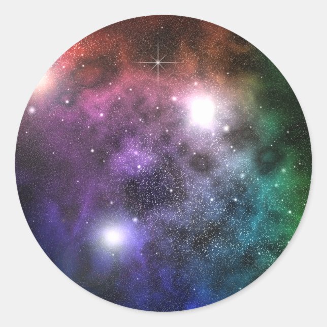Adesivo Nuvens de Espaço (Frente)