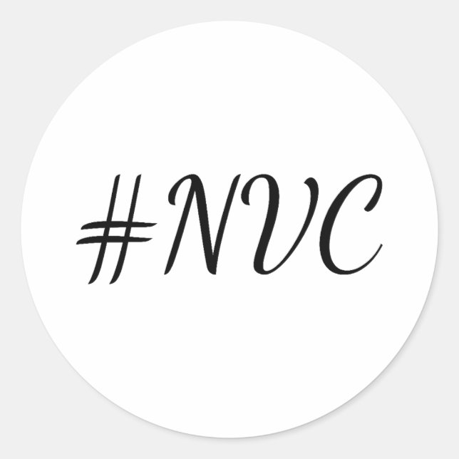 Adesivo NVC Comunicação não violenta (Frente)