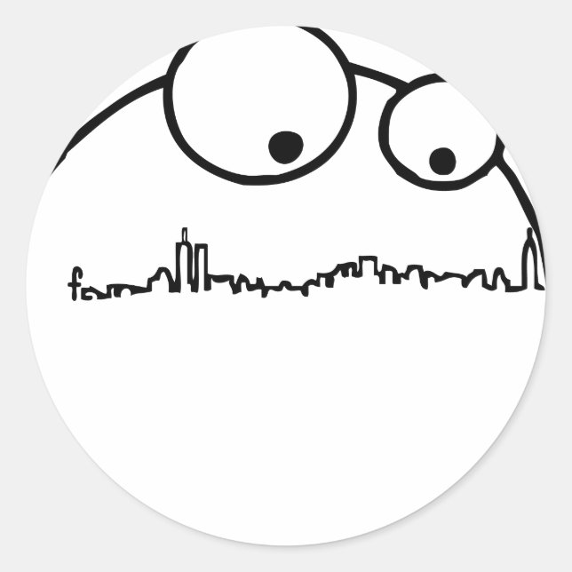 Adesivo NY Monster (Frente)