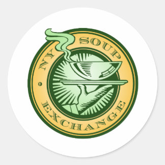 Adesivo NY Sapos Redondos para Troca de Sopas