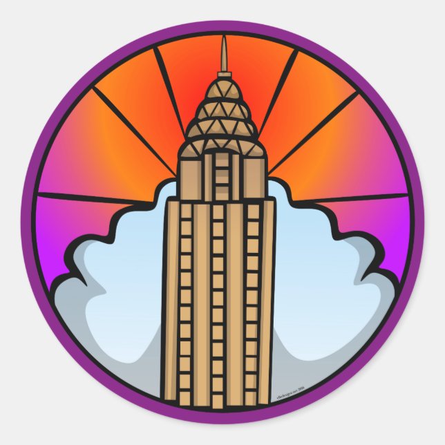 Adesivo NYC - Vidro Estacionado com Arranhura para Escrapo (Frente)