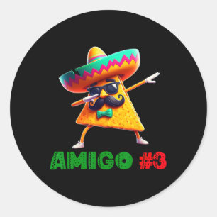 Adesivo O 3 Três Amigos Cinco De Mayo Amigo #3 Grupo Ma
