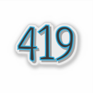 Adesivo O 419 - Toledo, Ohio
