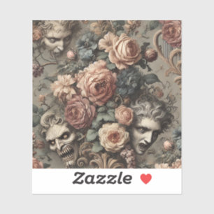 Adesivo O Acidente Velvet - Design gótico vitoriano