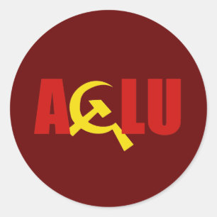 Adesivo O ACLU é comunista