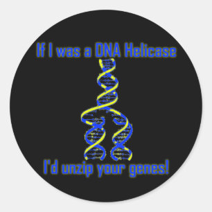 Adesivo O ADN Helicase Unzips genes!