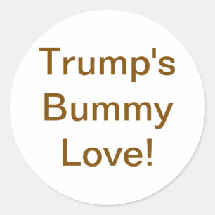 Adesivo O Amor Bumby de Trump! Hankamer Artjunkhaus Divers