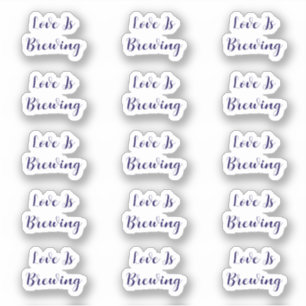 Adesivo O Amor É Criar Chá de panela De Casamento De Event