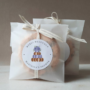 Adesivo O Amor é Doce (Macaron) Chá de panela