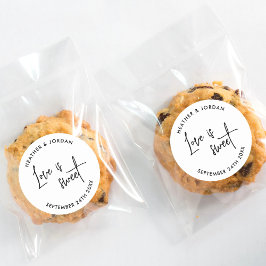 Adesivo O Amor É Um Amor Moderno De Casamento