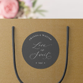 Adesivo O Amor É Um Bom Casamento