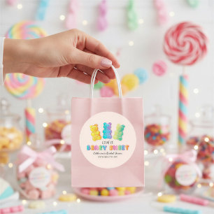 Adesivo O Amor é um Candyland de Doces Chá de Noiva