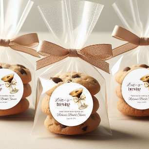 Adesivo O Amor Está Cozinhando Bow Espresso Martini Chá de